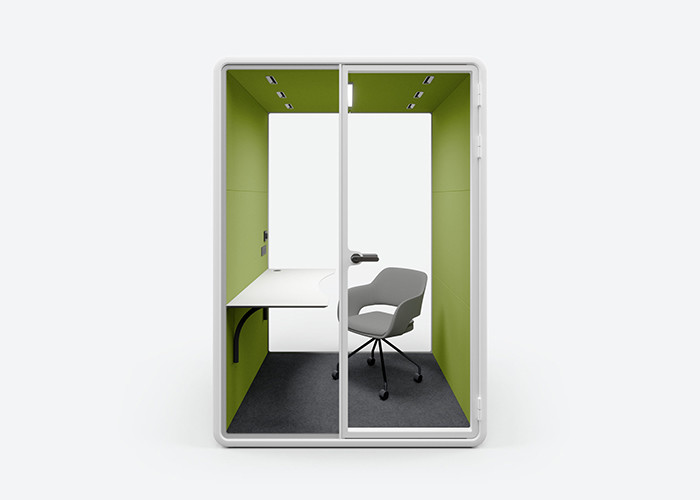 Acoustic Soundproof Office Booth Solid Panel Sound Insulation Booth Customized