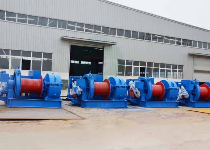 JM low speed 1 ton 2 ton 3 ton 5 ton electric winch mounted on trolley