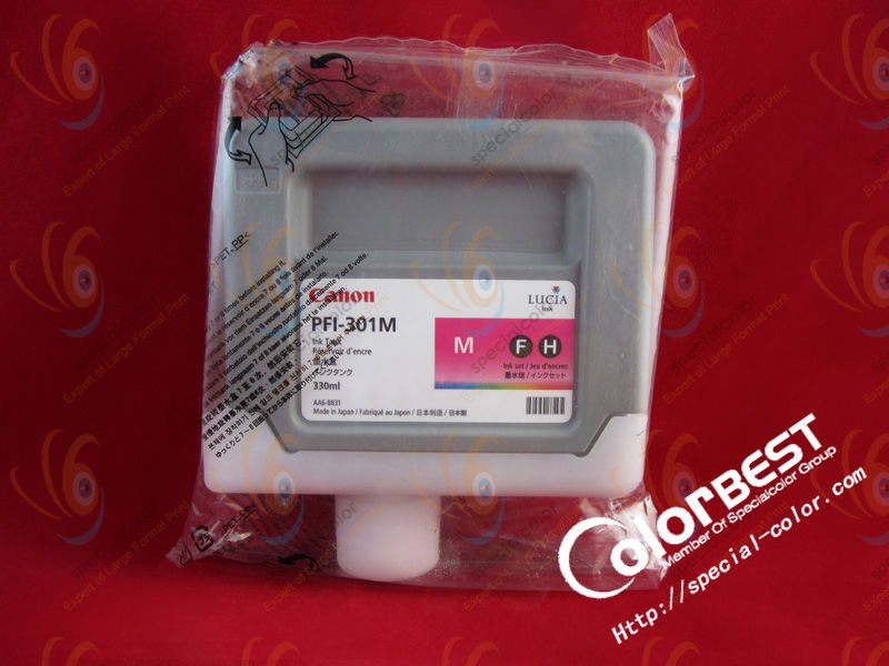 Original Ink Cartridge PFI-301 For IPF8000 M