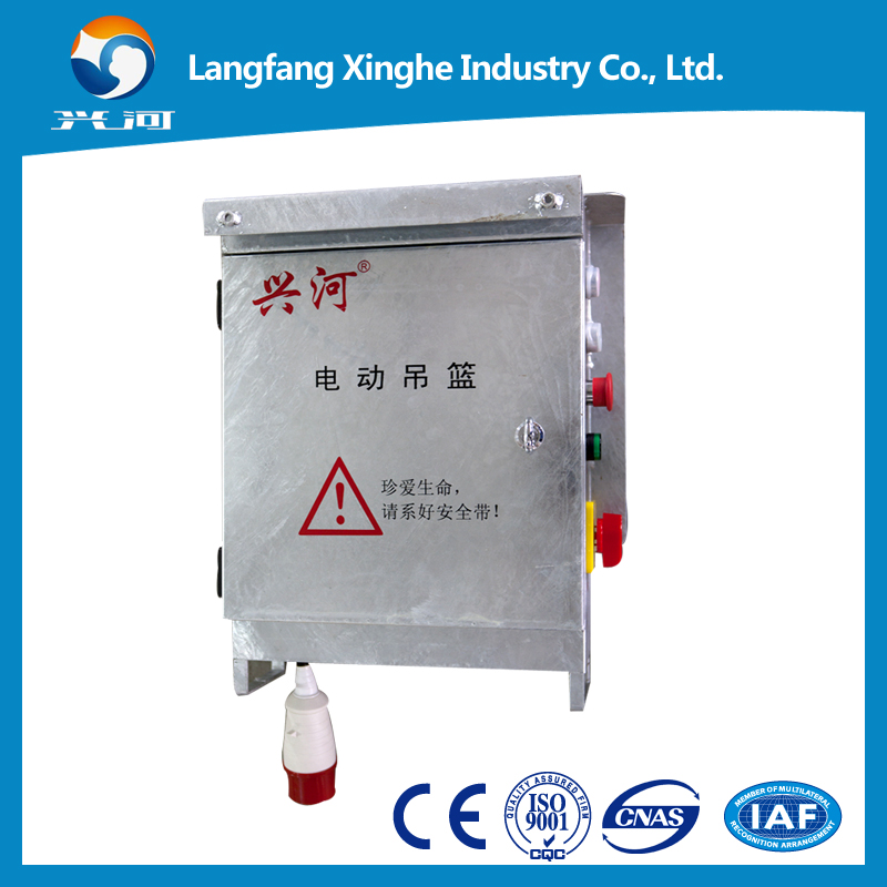 zlp800 hot galvanzied / aluminum high rise building lifting suspended gondola platform with end stirrup
