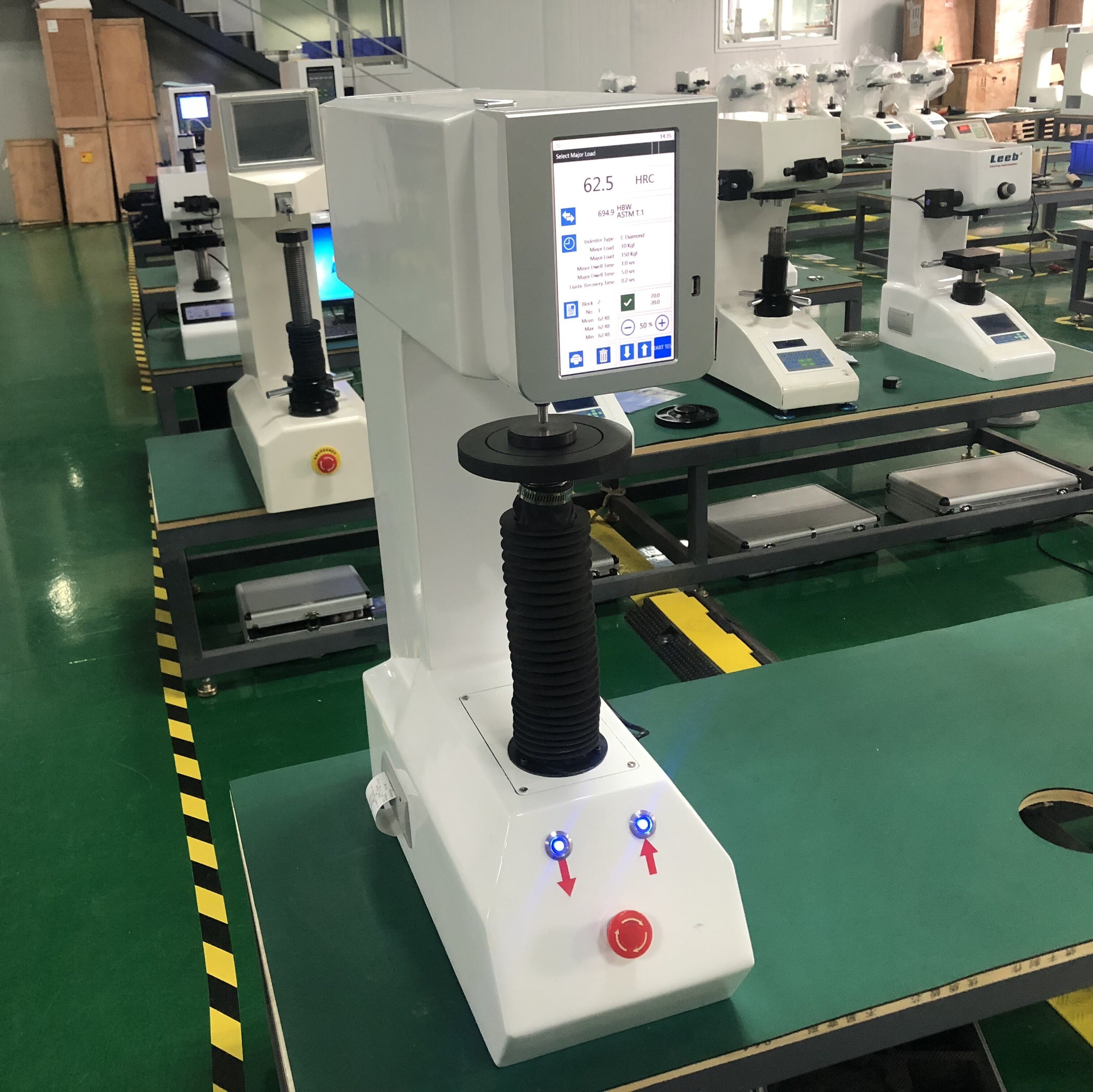 Small Load High Definition Brinell Hardness Tester With Motorized Turret
