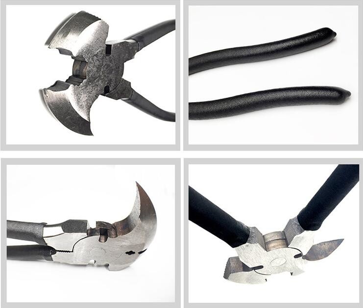 Black 10.5 Inch Electric Fence Tools Hammer Pliers FP-105