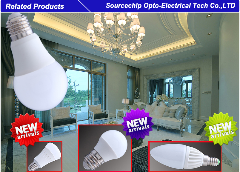 SMD A60 E27 LED bulb supplier