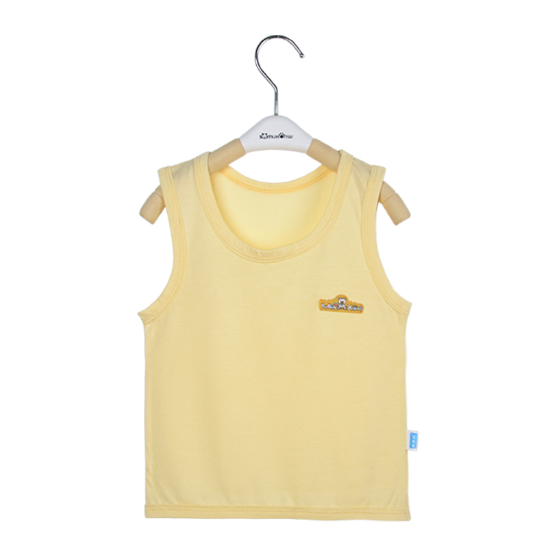 Colorful Custom Bamboo Baby Singlets , Unisex Bamboo Newborn Clothes