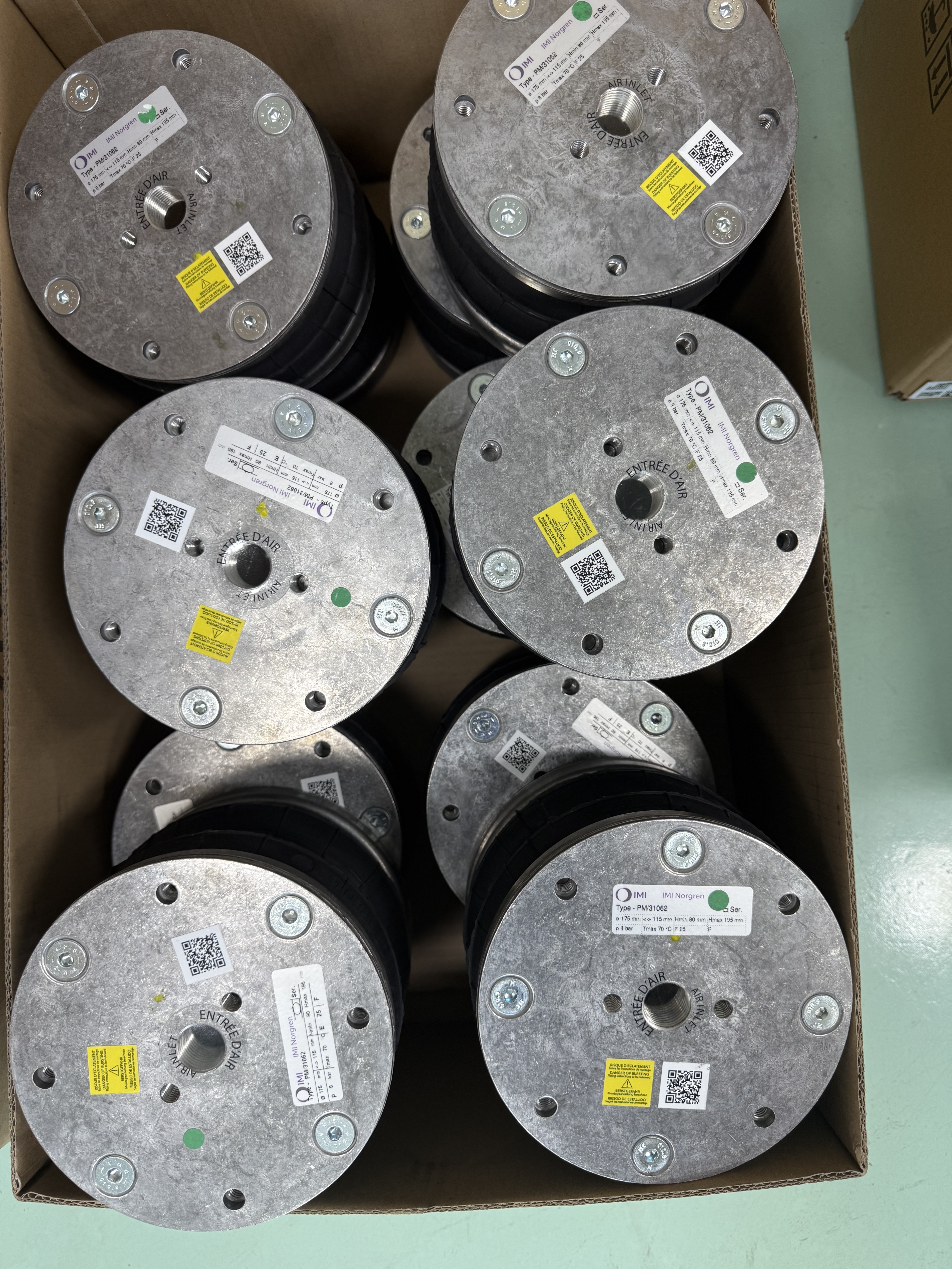 Good Quality Norgrens PM 31042 AIR BELLOWS Direct From Factory for Test Instruments