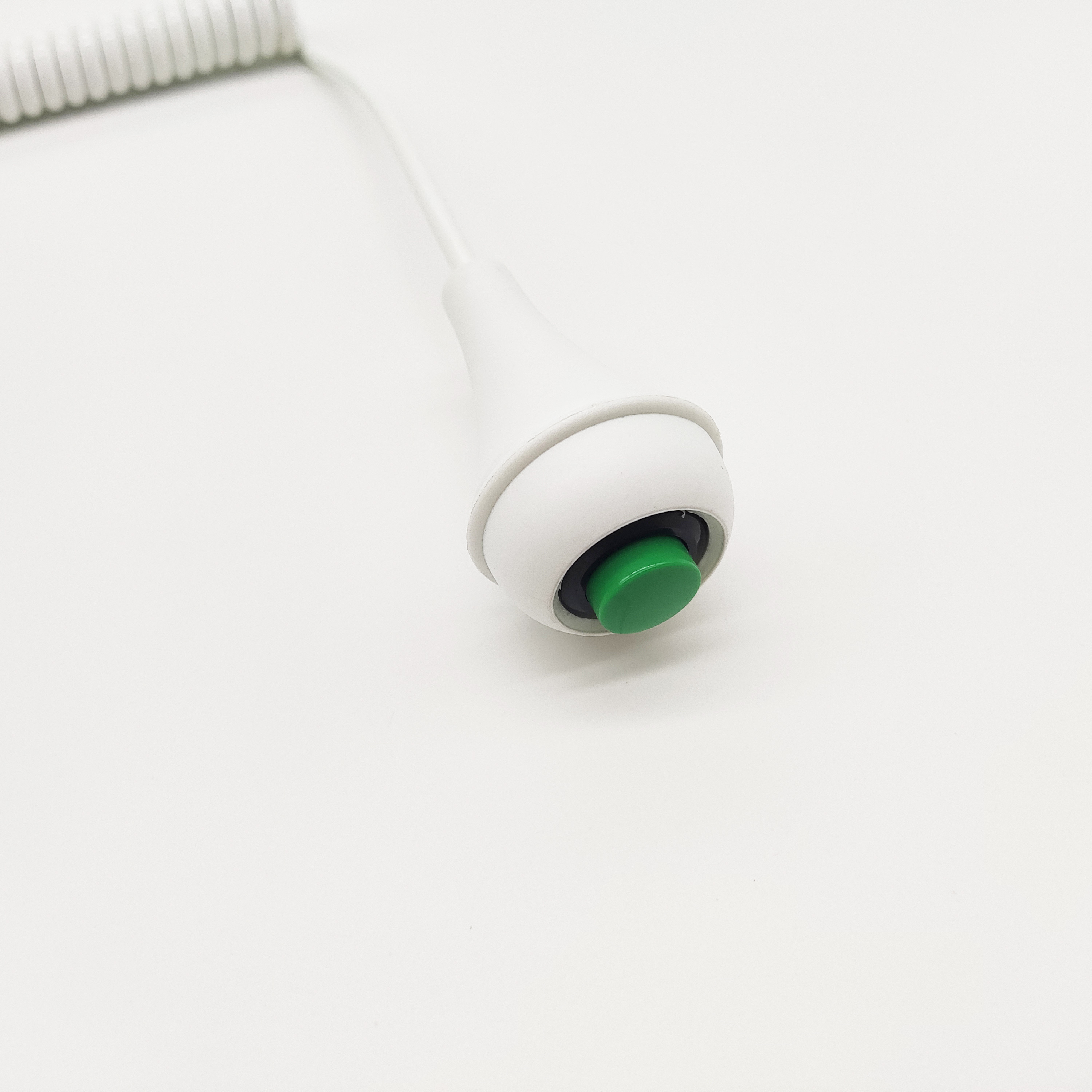 Flexible Coiling Cables Pushbutton To 6.35 Plug Spira Custom Spring Wire