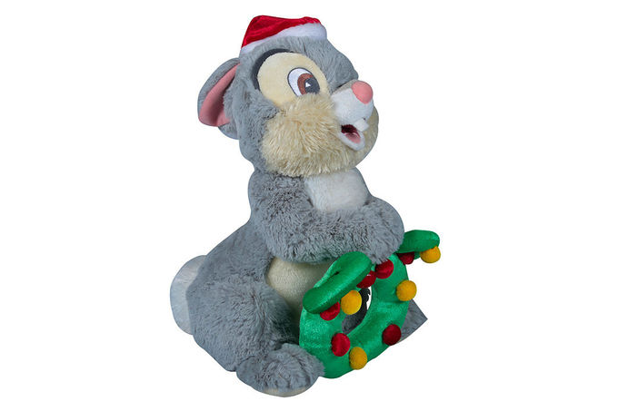 Customized Bunny Plush Toy , 30CM Height Christmas Cute Rabbit Plush