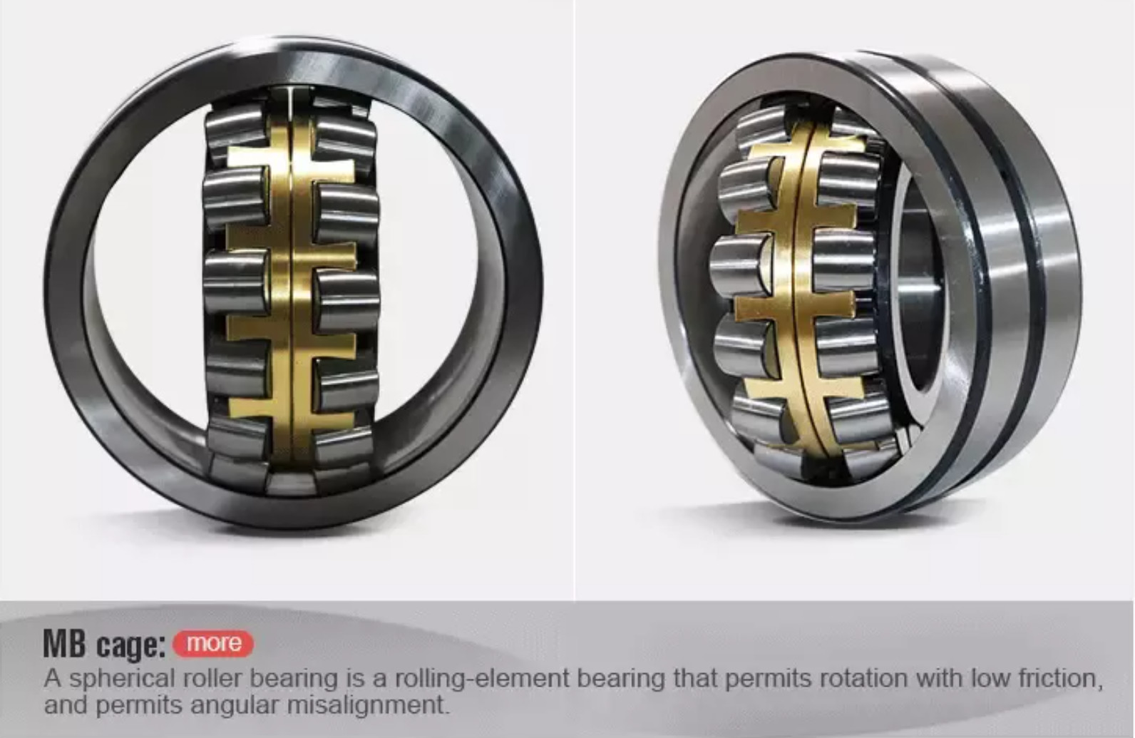 P2 22216 Spherical Roller Bearing Single Row Excavator Slewing Bearing