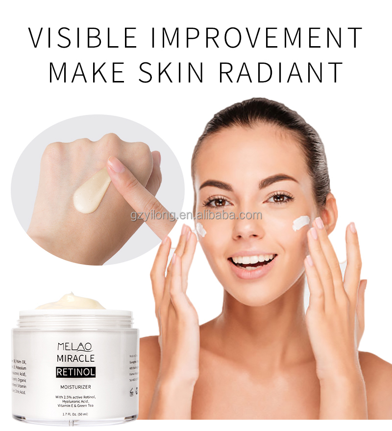 Private Label Anti Aging Face Cream Retinol Face Cream Collagen Hyaluronic Acid Face Moisturizer Skin Care Retinol Serum Lotion