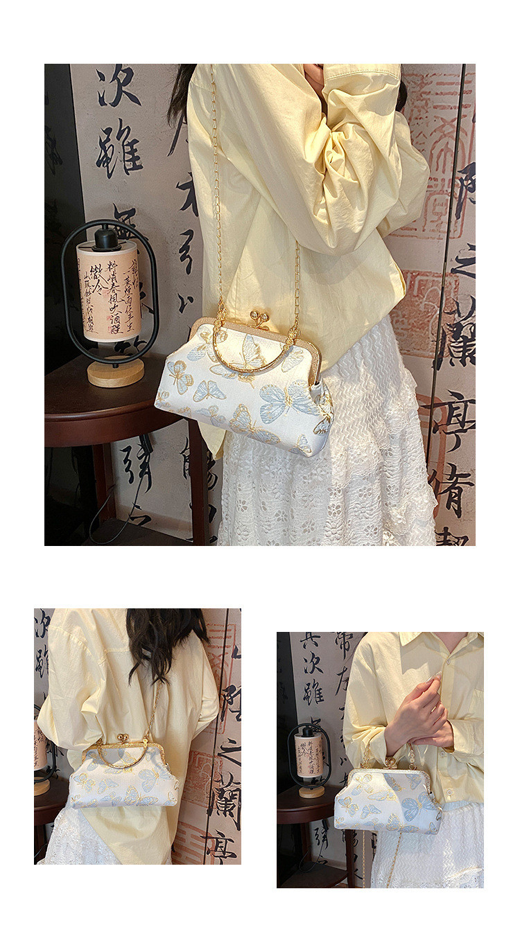 NEW CHINESE STYLE CHEONGSAM DINNER BAG FOR WOMEN 2024 SPRING/SUMMER NEW HANDBAG SENIOR CHAIN CROSSBODY BAG