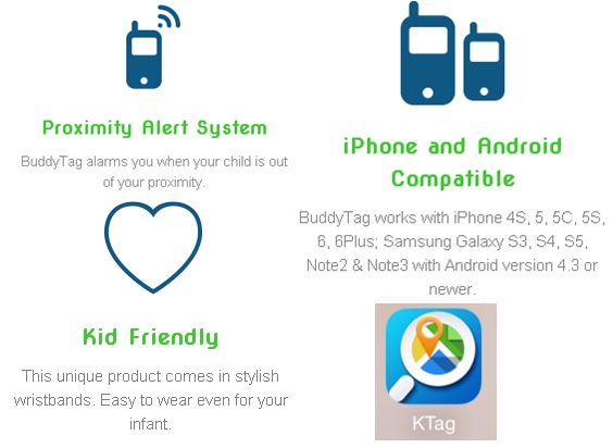 Remote Control Self-timer Shutter Bluetooth Anti-Lost Tracker for Android Smartphone