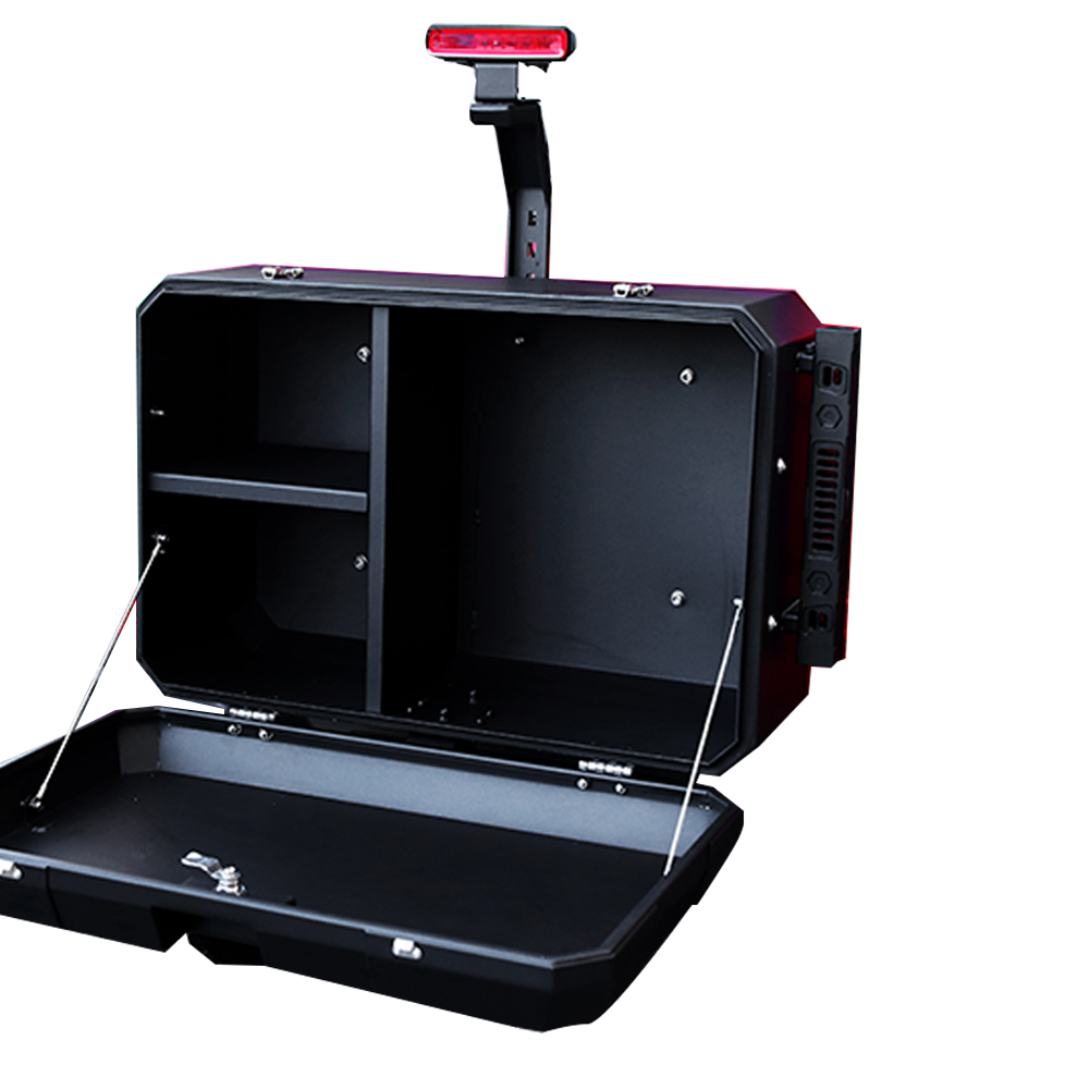 Off Road Aluminium Jeep Tailgate Outside Storage Box For Tank 300 BJ40 with Back Mount