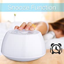 3 Levels Brightness Multicolor 3W Wake Up Alarm Clock Light Touch Sensor