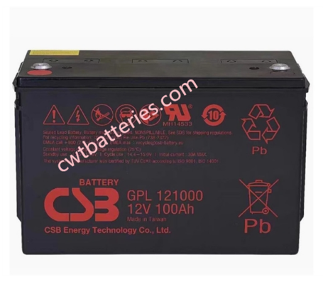 CSB GPL121000 Sealed Lead Acid VRLA Batteries 12V 100AH Customized