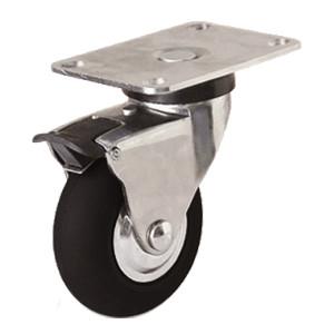 China soft rubber furniture casters on sale