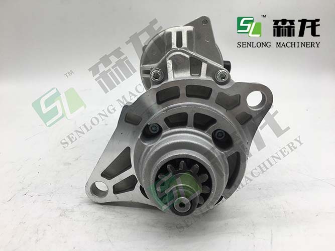 24V 11T CW Excavator Starter Motor Isuzu Engine 6HK1T NIKKO OEM Hitachi Excavator ZX330 0-24000-3110