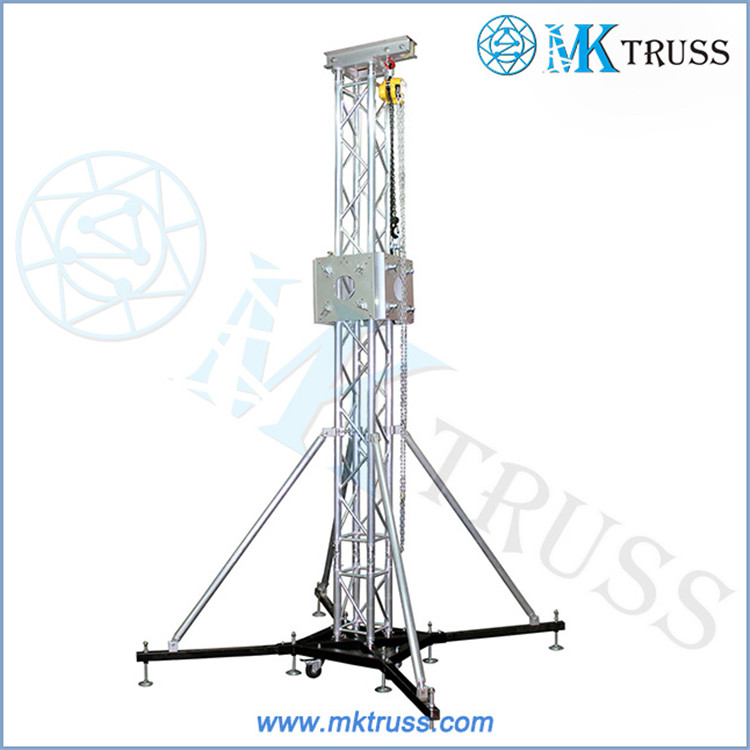 Line Array with Sleeve Block Outdoor Concert Show Aluminum Truss Ground Support Tower