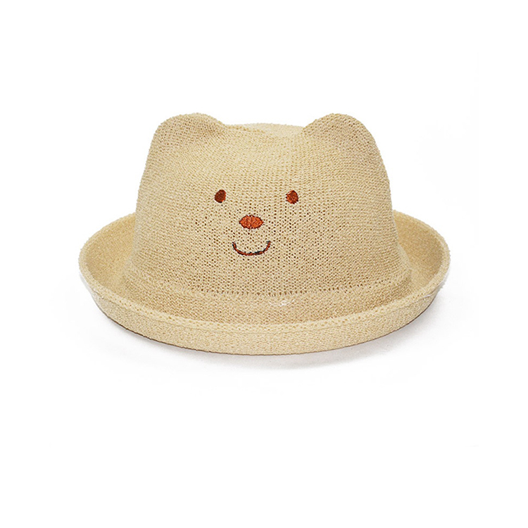 Cat ears children's Korean version of the bear kid summer hat 