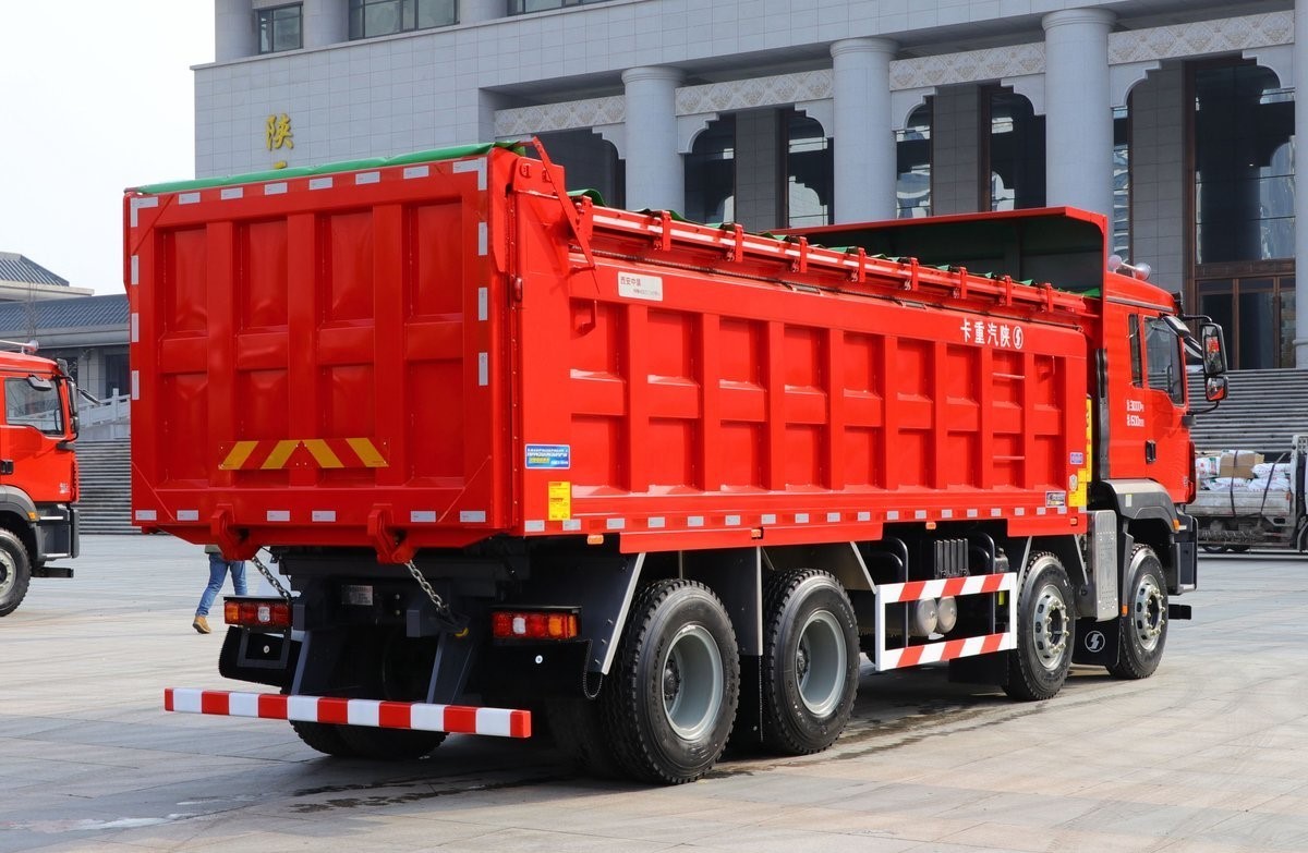 SHACMAN M3000 8x4 Mining Dump Truck Tipper Brand New Euro 2 Diesel Truck For Algeria 351 - 550hp