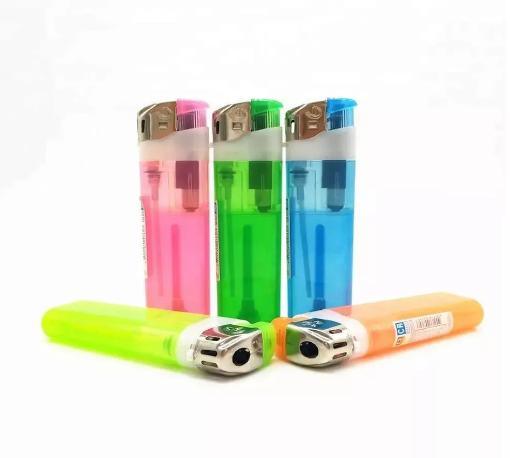 2023 Manufacturer Wholesale Cigarette Lighter Disposable Plastic Flint Gas Lighte