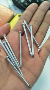 China Customized Concrete Nail In Cable Clip 55# Carbon Steel For India Market on sale