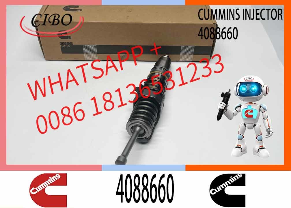 Auto Engine Fuel Injector 4088660 4088665 4088327 4062569 For Qsx15 Isx15