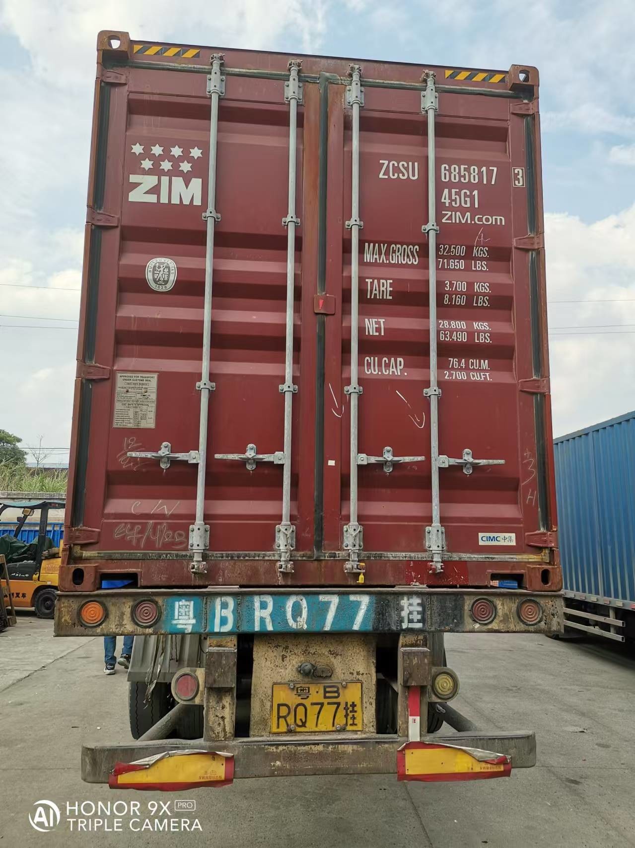 OOG BBK 40ft Container International Ocean Shipping China To Jordan For General Cargo