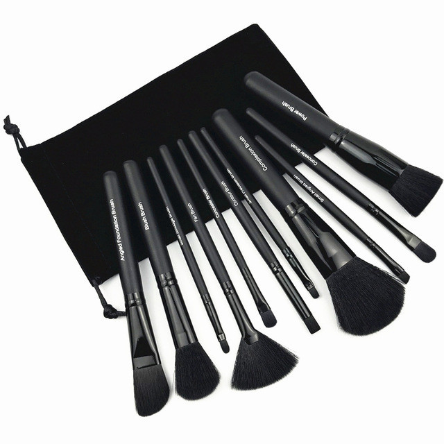 Durable 10.4 Inch 11Pcs Blending Brush Set Beauty Cosmetic Personal Care