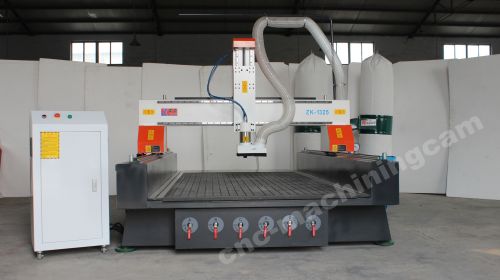 woodworking cnc router with dust collector & vacuum pump ZK-1325MAB(1300*2500*450mm)