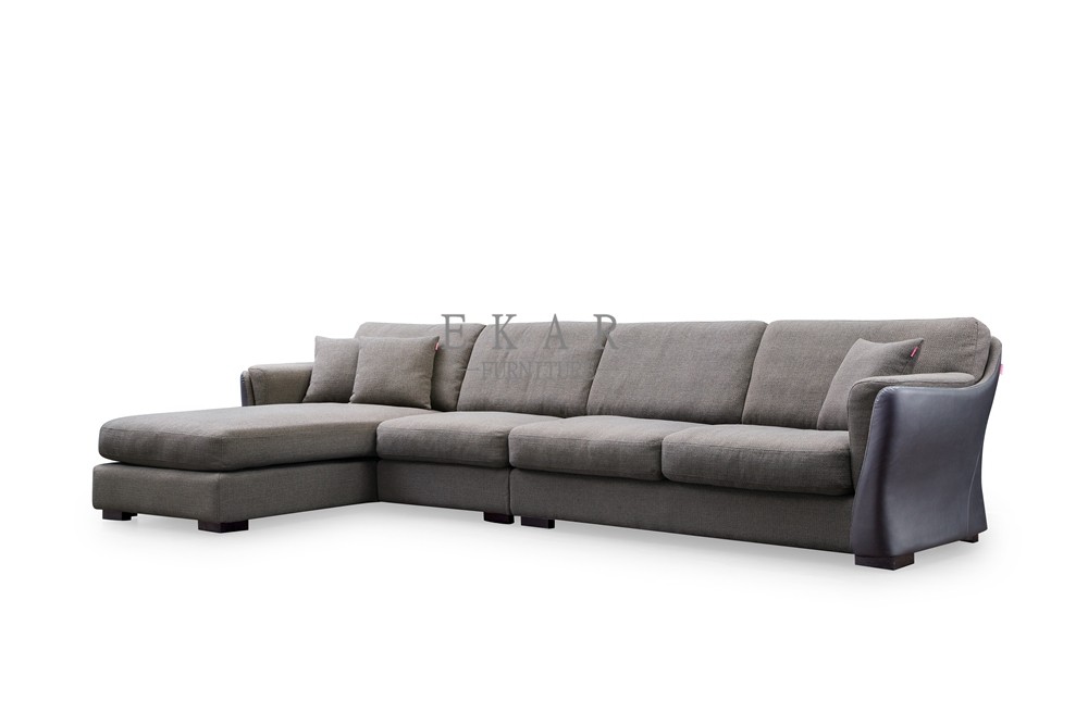New Model Set Living Room Furniture Modern L Shaped Sofa