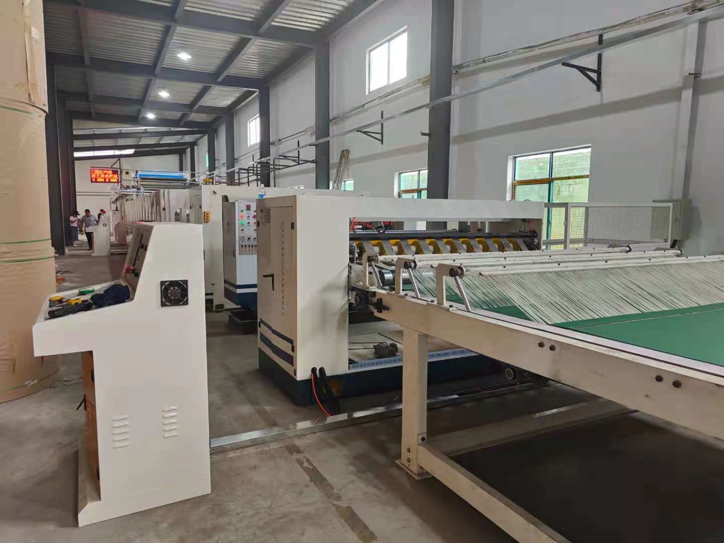 380v 440v 1800mm Corrugated Cardboard Production Line