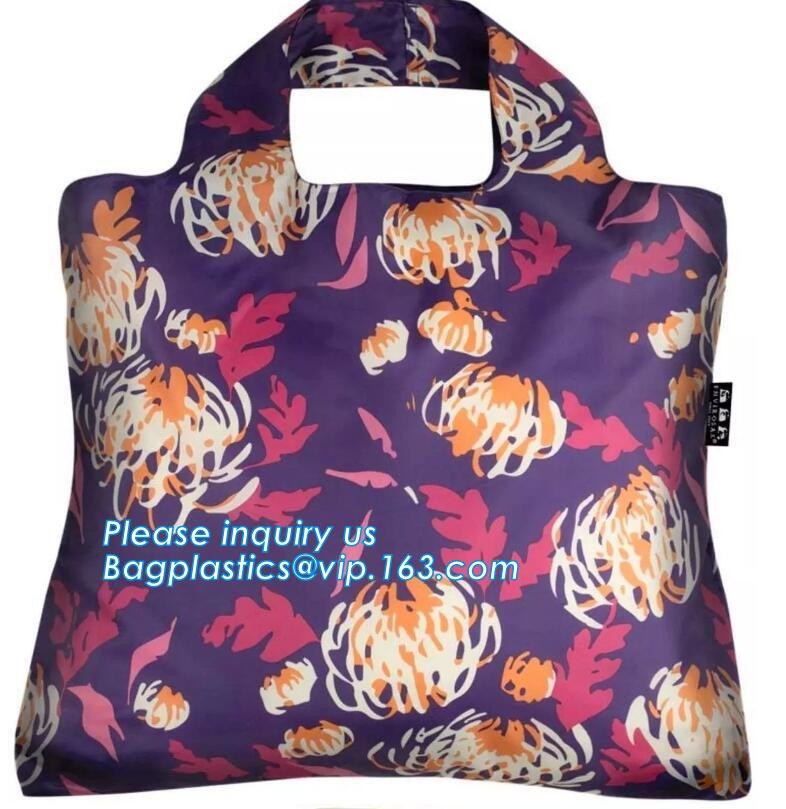 Promotion Custom Eco Friendly Sublimation Polyester Folding Shopping Bag,Promotional Sports Gym Sack Polyester Drawstrin