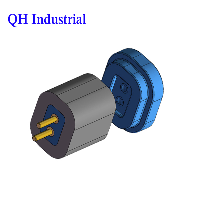 2Pin Short Keyboard Double Ends Idi Pogo Pin Pogo Magnetic Connectors Steel Pcb Mount Smd Pin Spring Loaded Pogo Pin 