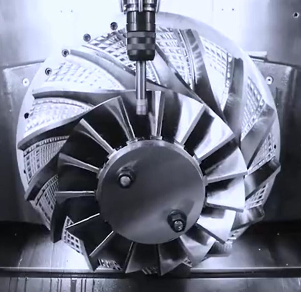 400 UMT 50mm 5 Axis CNC VMC Machine For Iron Processing