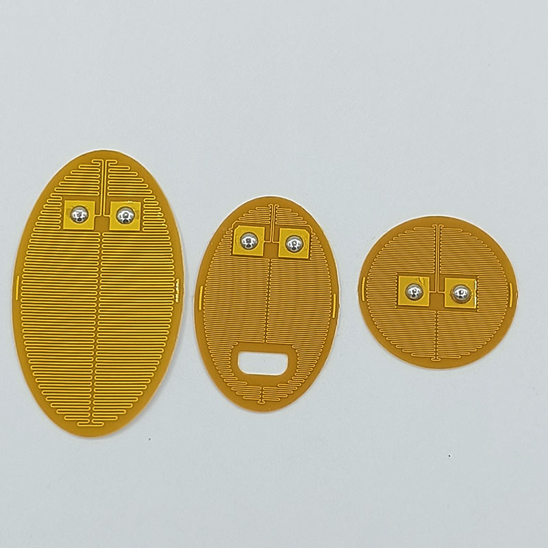 Electric Flexible Heater Film , Polyimide Heater Element With NTC Temperature Controlled