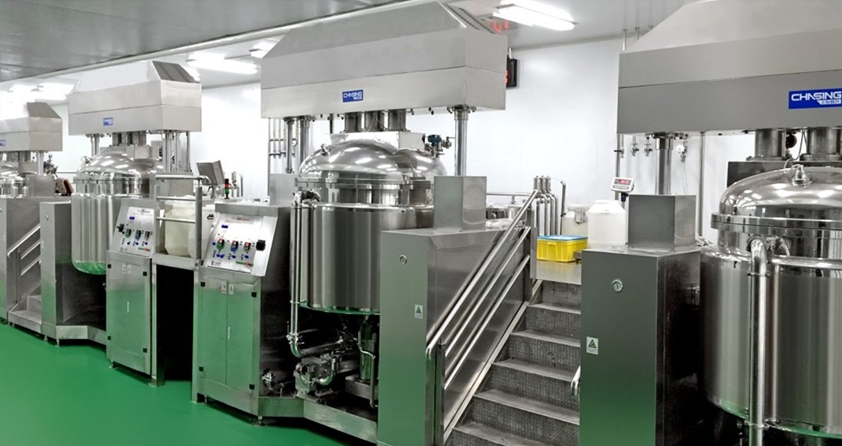 36 kW 840L Toothpaste Manufacturing Machine Mixer
