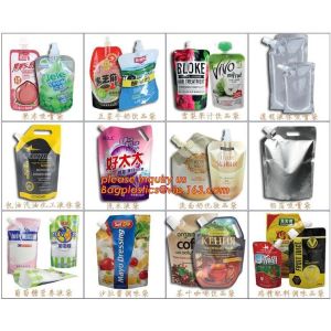 reusable kids liquid snack packaging biodegradable drink detergent Juice stand