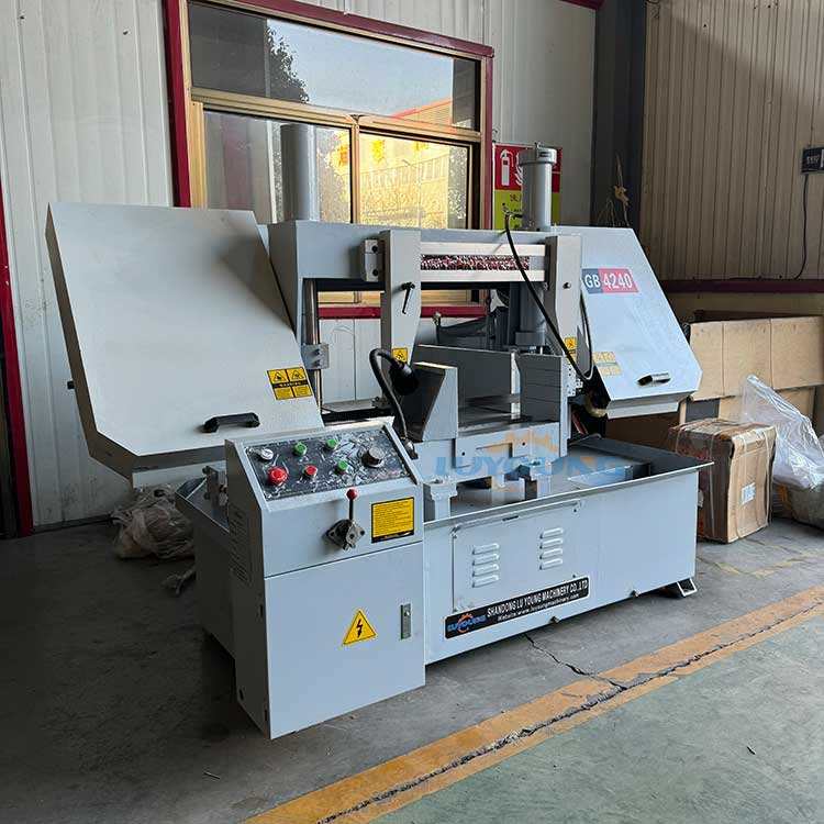 CE Certified Semi Metal Cutting Horizontal Band Saw Machine 300mm 5.5kw