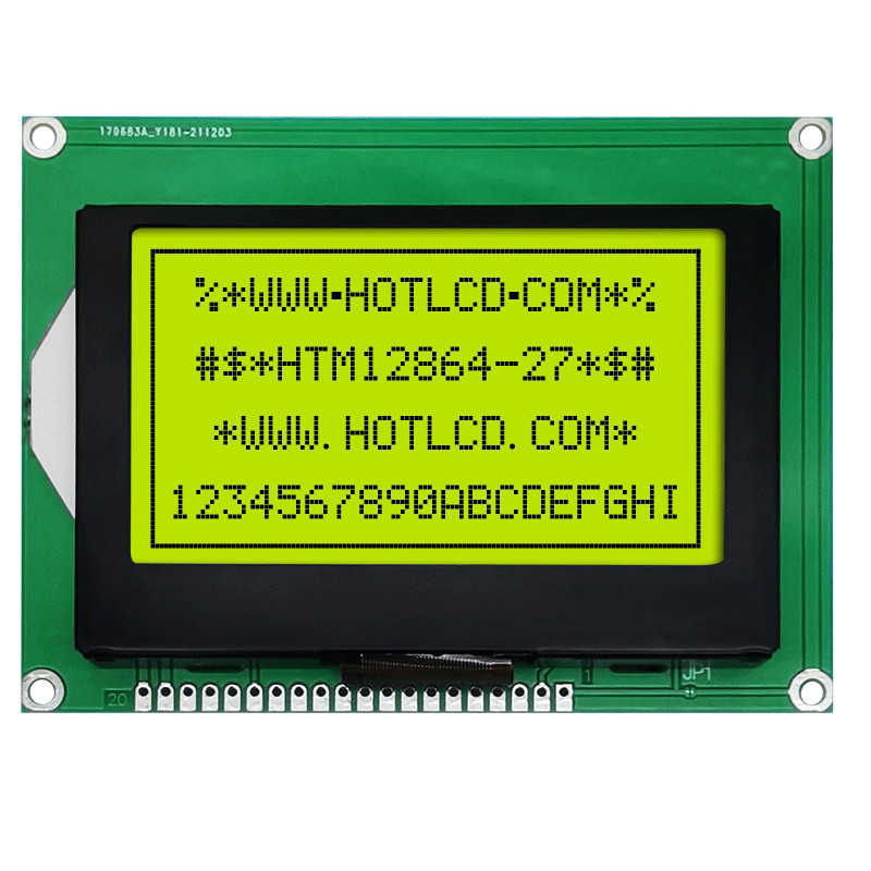 128X64 20PIN Graphic LCD Module ST7565R With White Backlight