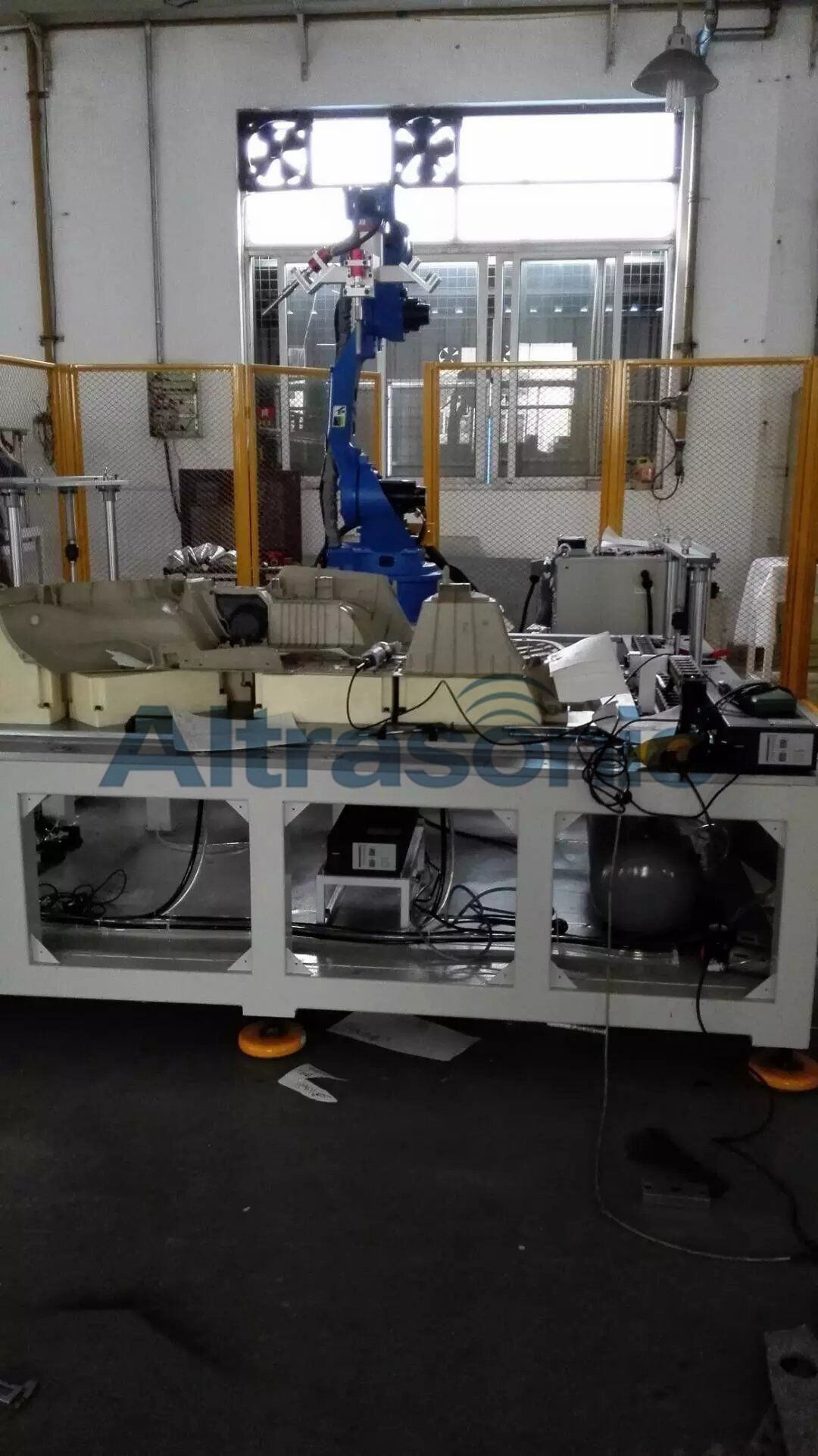 800 Watt High Power Ultrasonic Plastic Welding Machine for Car Warning Triangle