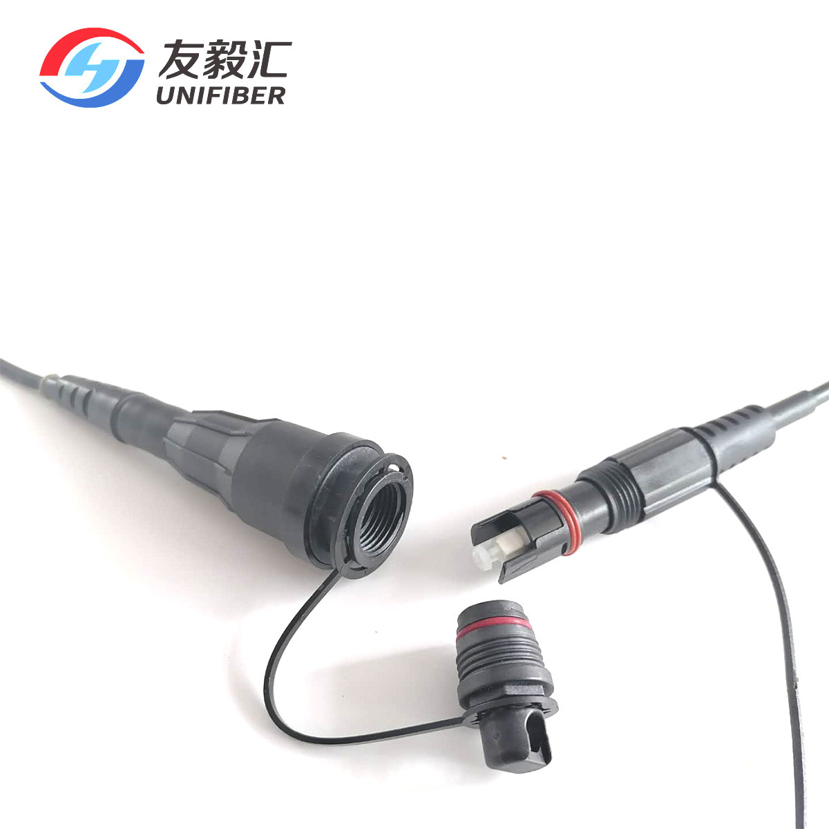 5G Telecom 7.0mm IP68 LSZH Female Optical Connector
