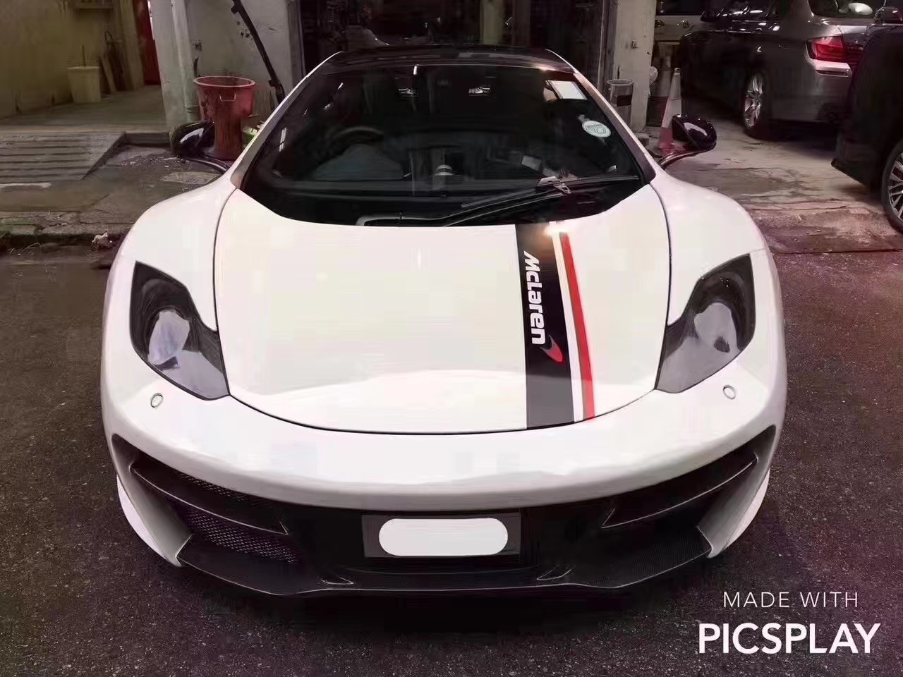 For McLaren MP4-12C Body Kit Mp4-12c Upgraded Revozport Style Front Bumper Diffuser Side Skirt Mp4-12 Carbon Fiber Body Kit