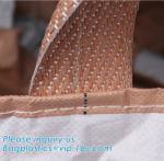 high capacity document pouch 1700kg extra strong circular woven polypropylene