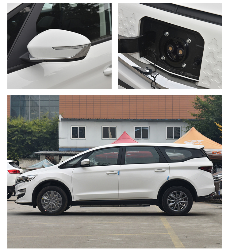 2023 Luxury 4 Seater Electric Car Lifan Maple Leaf 80v Adult Energy Vehicle 139L Luggage Compartment Volume