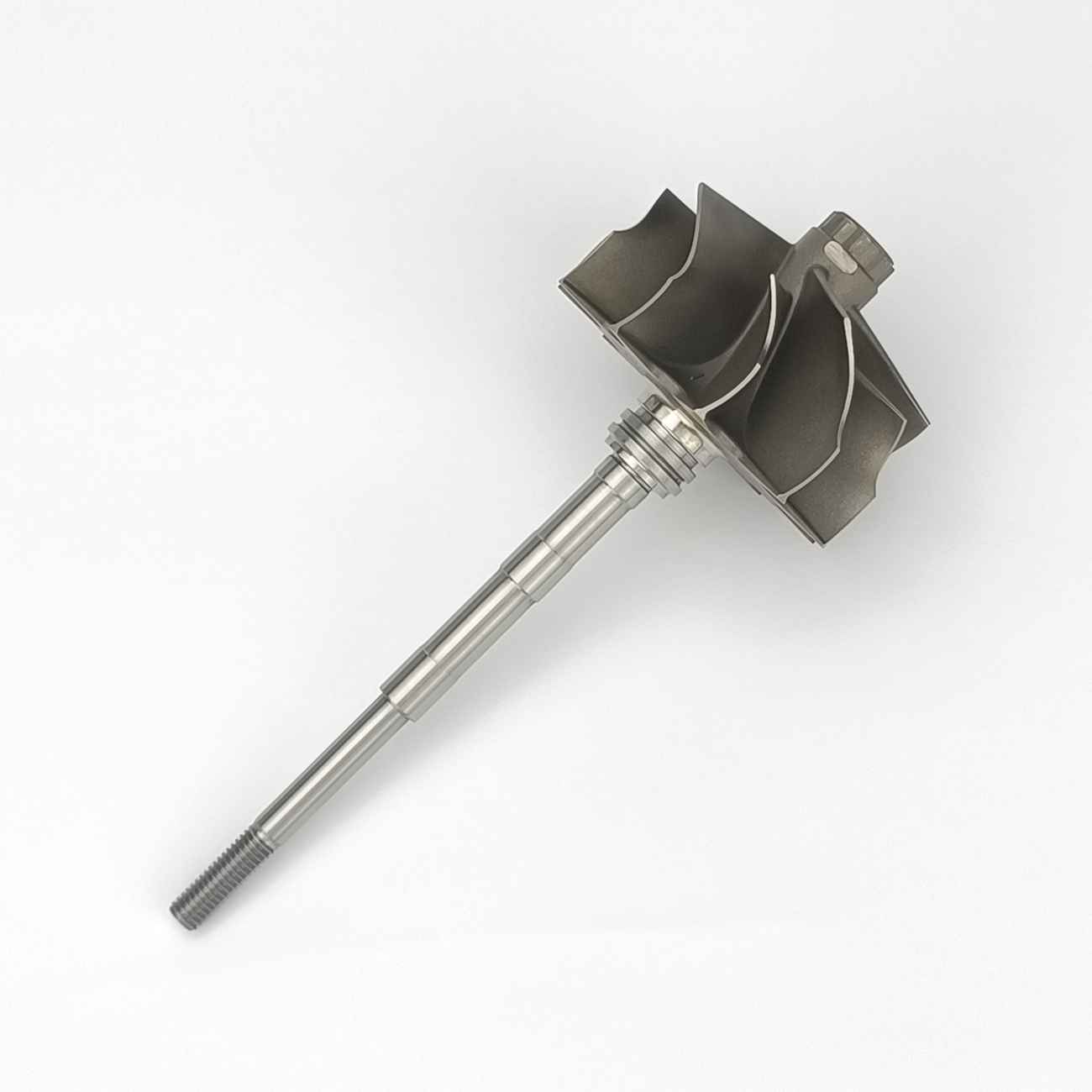 MS-TECH GT30R Turbine Wheel Shaft 452584-6 713036-0002 Ind 60mm Exd 55mm Blades5+5 for Turbo Upgrades