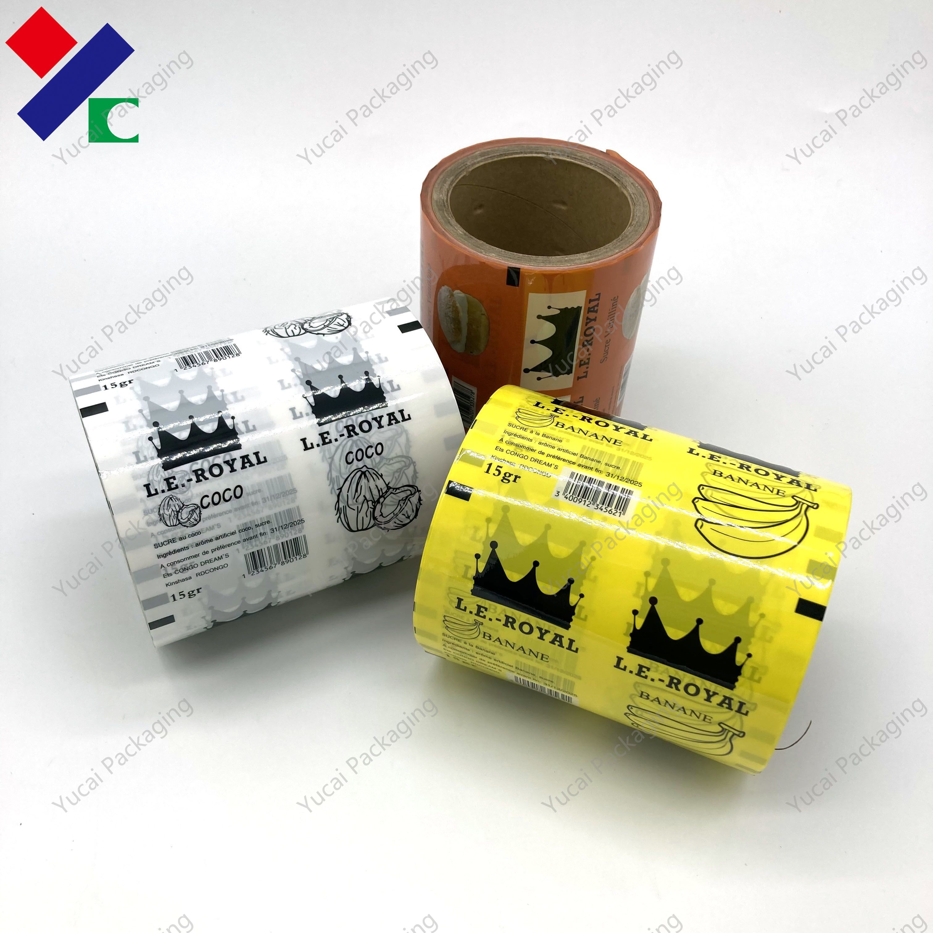 Laminated Snack Wrap Flexible Film Packaging For Wet Food