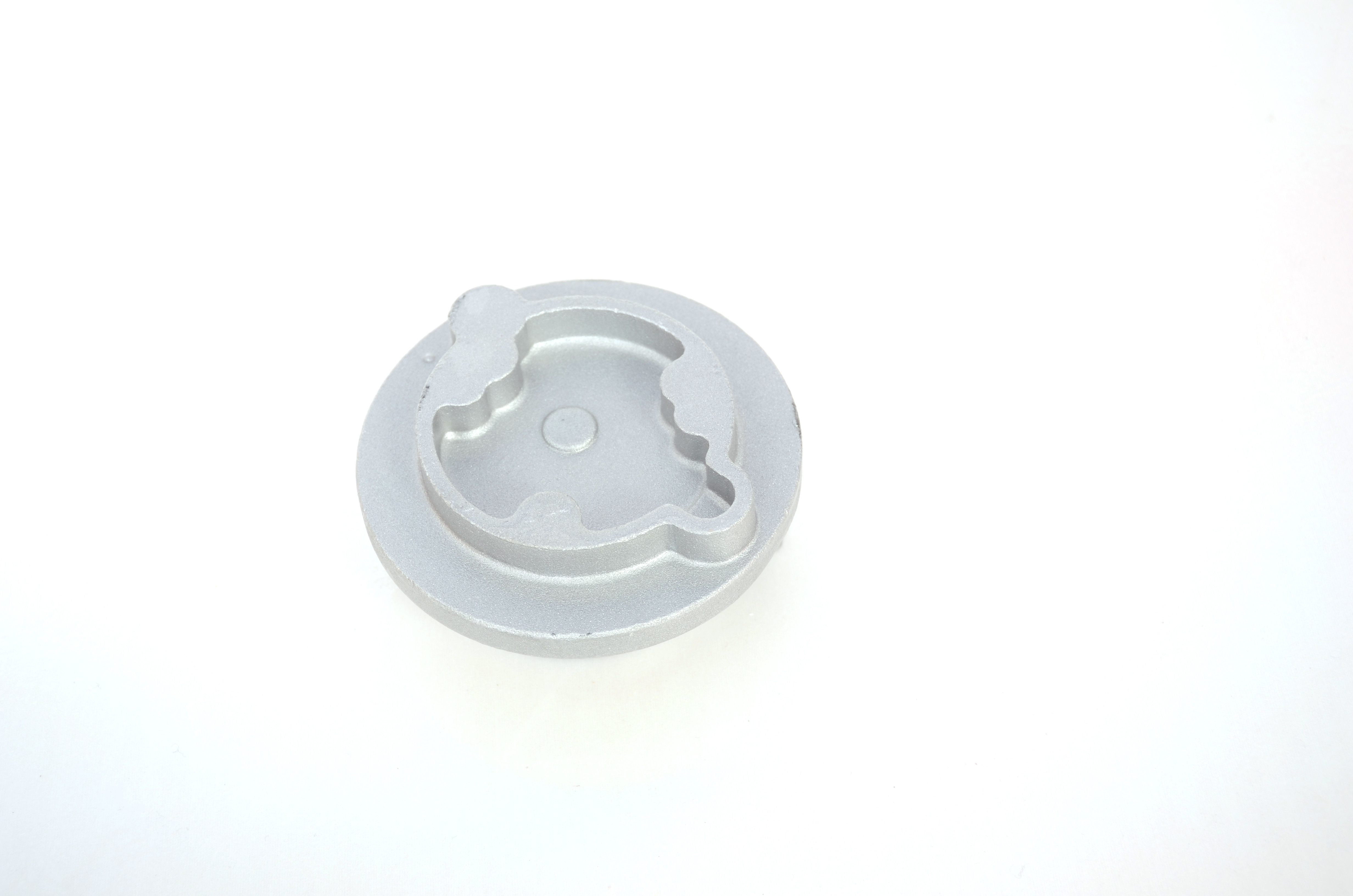 T4 Scroll Compressor Disc Shot Blasting Aluminium Alloy 6082 0.7kg