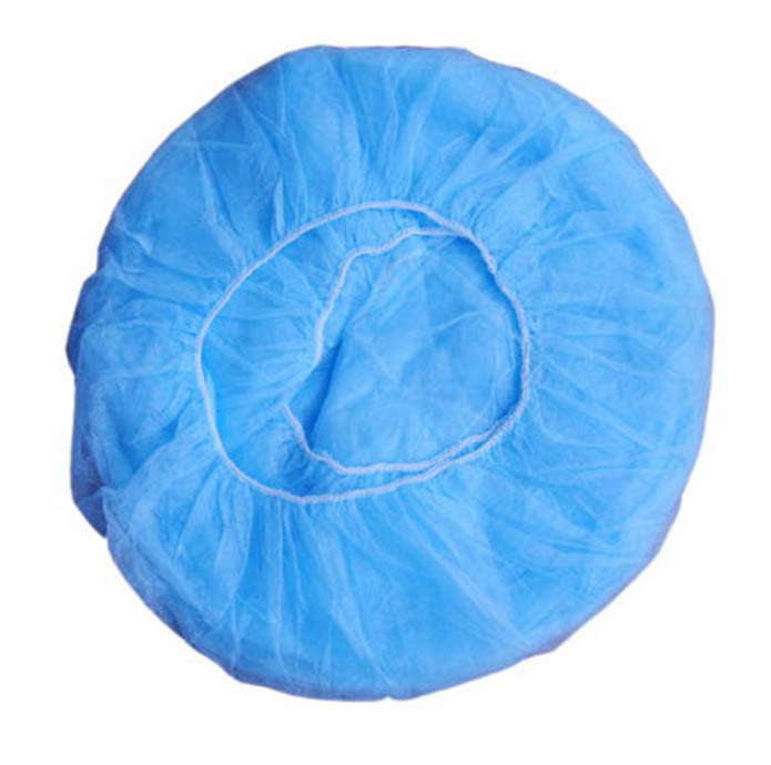 S&J Disposable Bouffant Cap Soft PP Non woven material Beauty Spa Hospital Disposable Clip Caps