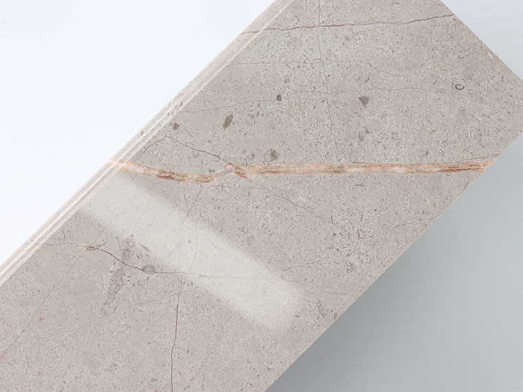 Acid Resistant Staircase Steps Tiles White Marble Indoor Outdoor