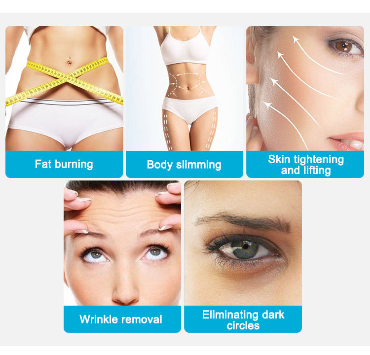 6 In 1 Radio Frequency Cavitation 2.0 Machine Vacuum 40K Lipo Cavitation
